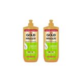 Creme Para Pentear Niely Gold 500ml Hidrataçao-kit C/2un