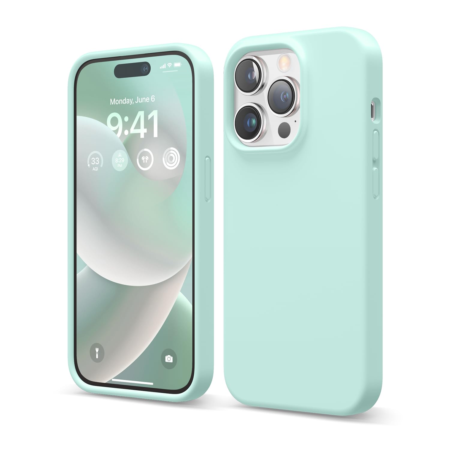 Capa Para Celular Elago Compatível Com Iphone 14 Pro Aqua Sky