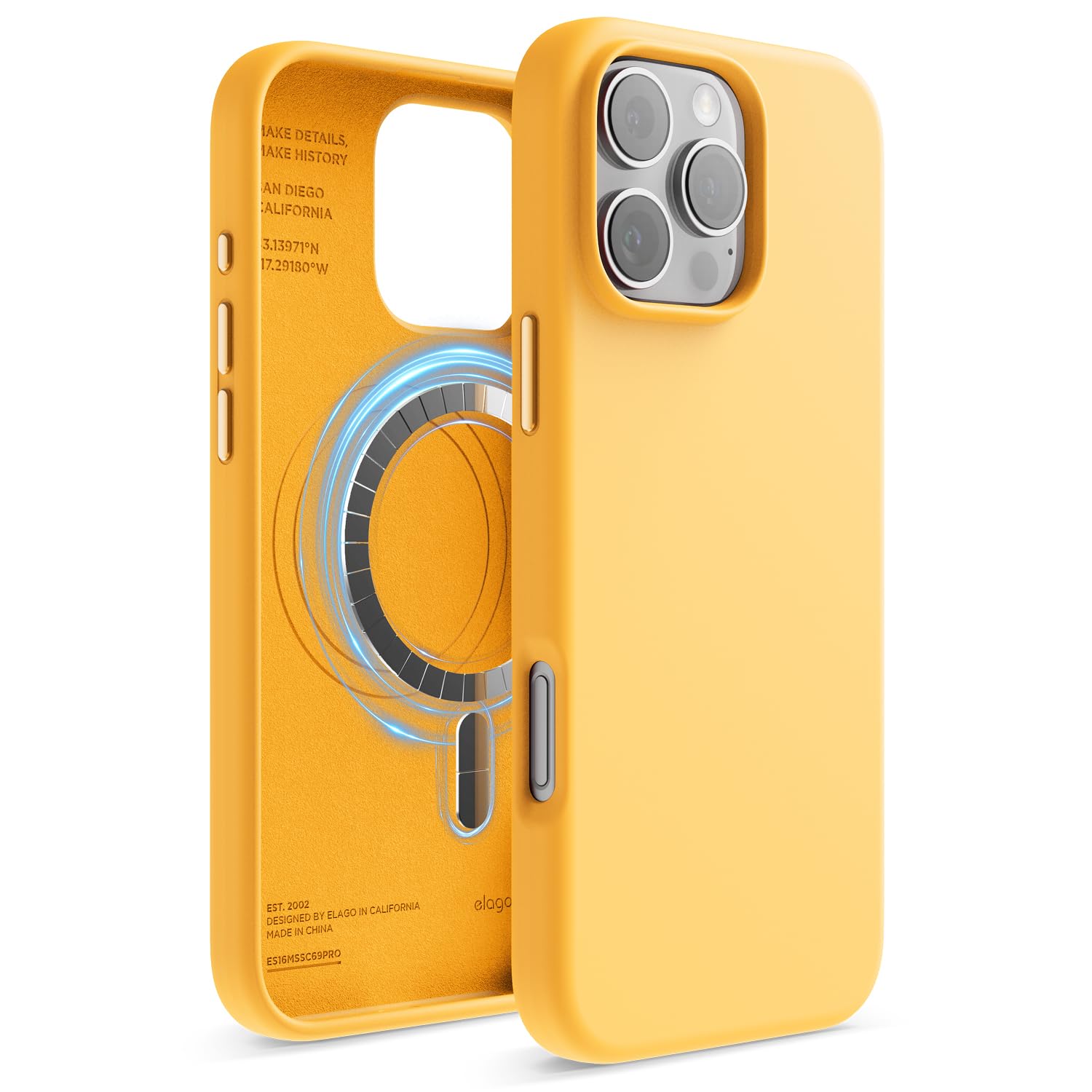 Capa Para Celular Elago Magnetic Silicone Iphone 16 Pro Max 6,9"
