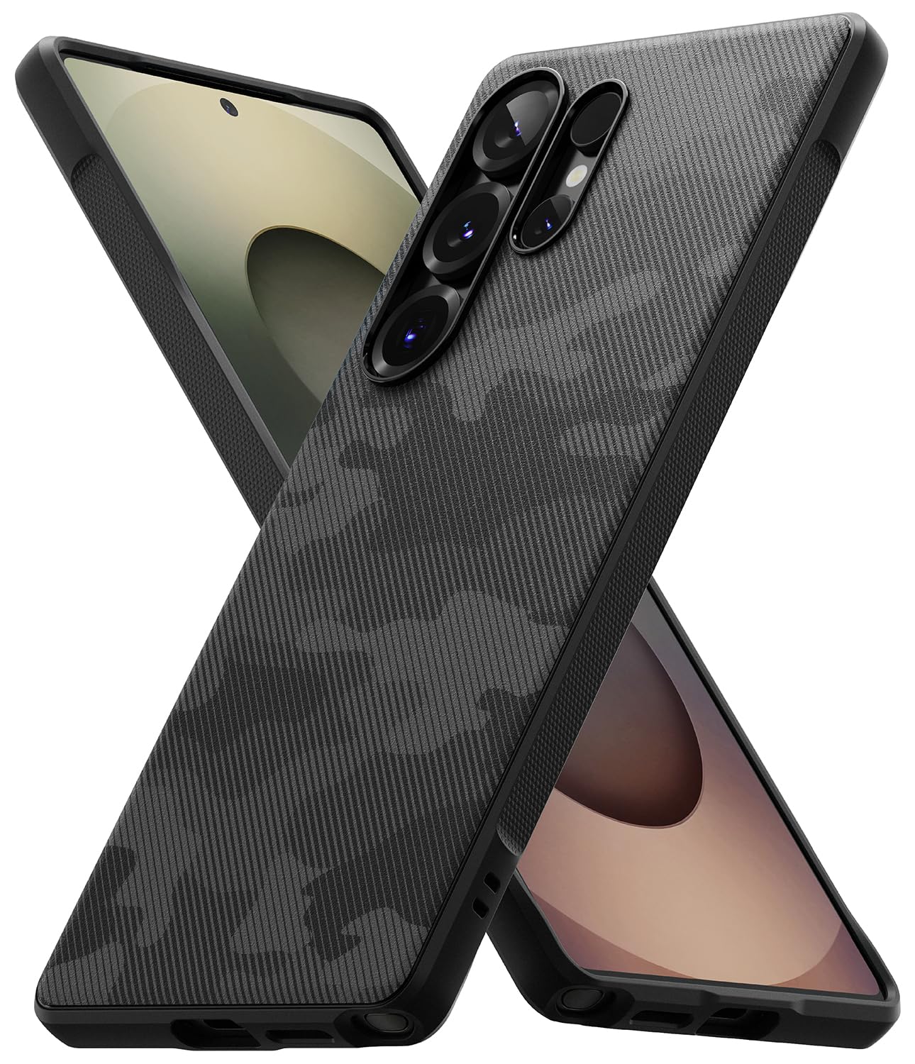 Capa Para Celular Ringke Onyx Samsung Galaxy S25 Ultra Camo Preta