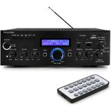 Amplificador De Potência Bluetooth Pyle Pda5bu 200w Com Usb Aux Fm