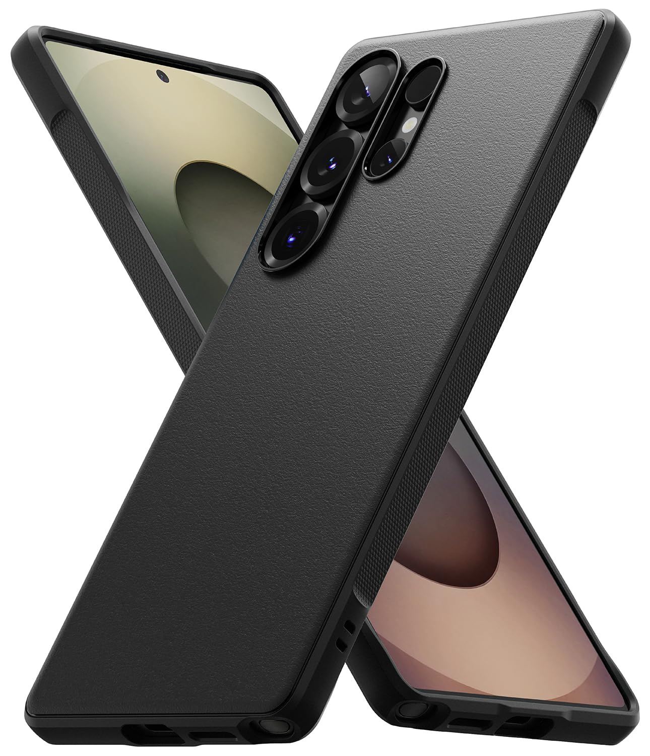 A Capa Ringke Onyx Se Sente Bem Na Mão Para Samsung Galaxy S25 Ultra