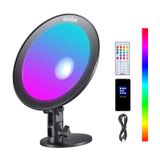 Luz Ambiente Godox Cl10 Rgb, Luz De Fundo Led Rgb De 36.000 Cores Com 39 Efeitos De Luz Especiais, Luz De Decoração De Estúdio Com Aplicativo/cont