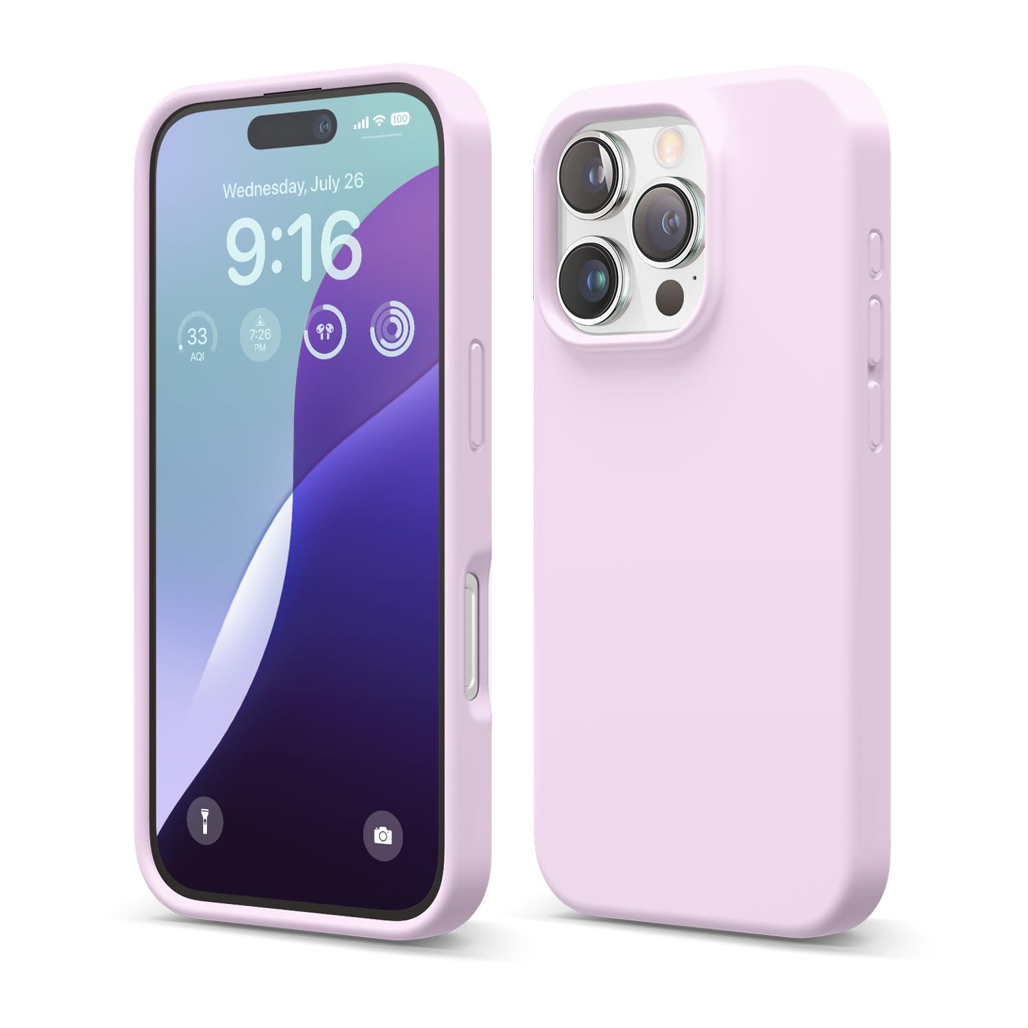 Capa Elago Compatível Com Iphone 16 Pro De Silicone Líquido De 6,3"