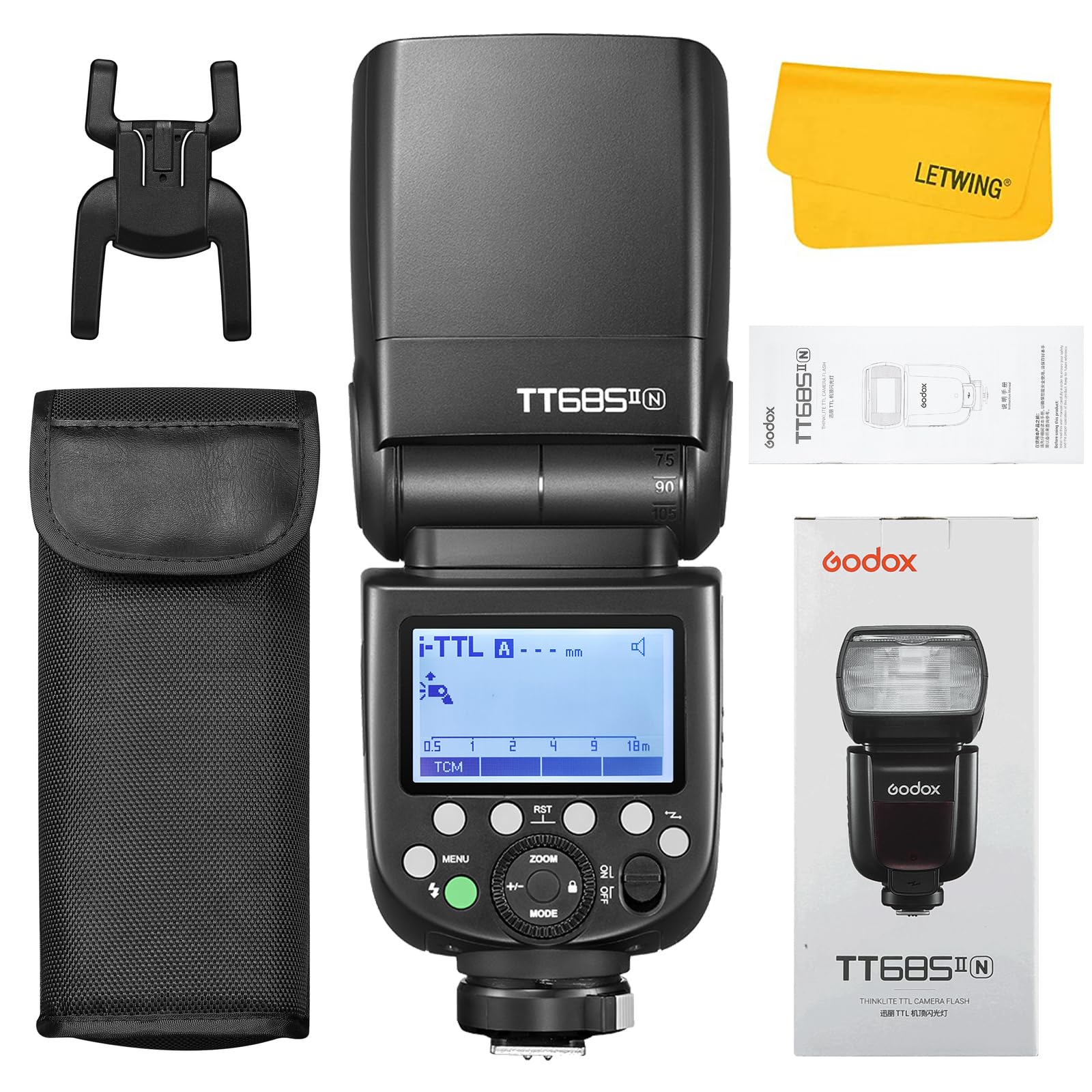 Câmera Flash Godox Tt685ii-n Tt685iin Para Nikon Dslr