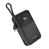 Carregador Portátil Power Bank Tessan 20000mah Com Usb-c Pd 30w