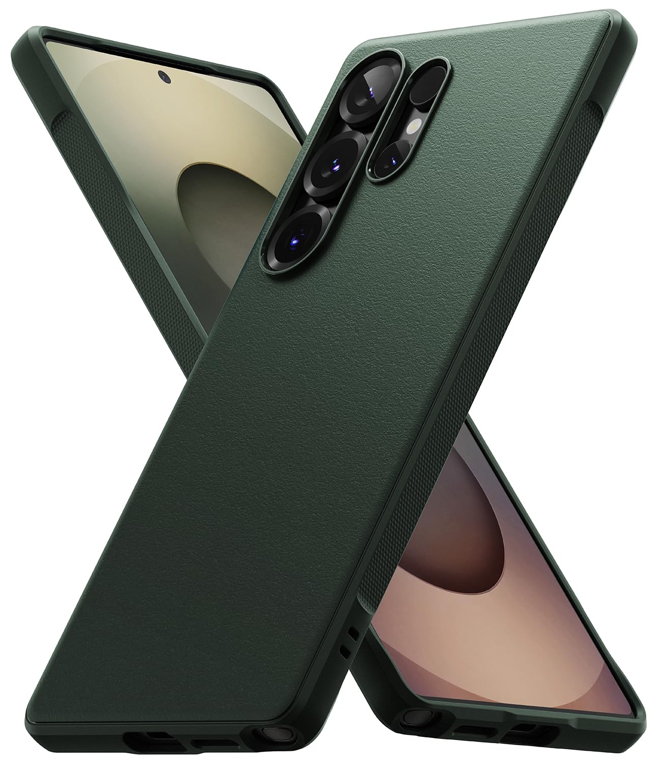 Capa De Telefone Ringke Onyx Verde Escuro Para Samsung Galaxy S25 Ultra