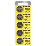 Bateria: Célula De Moeda De Lítio Toshiba Cr2032 3v (50 Baterias)