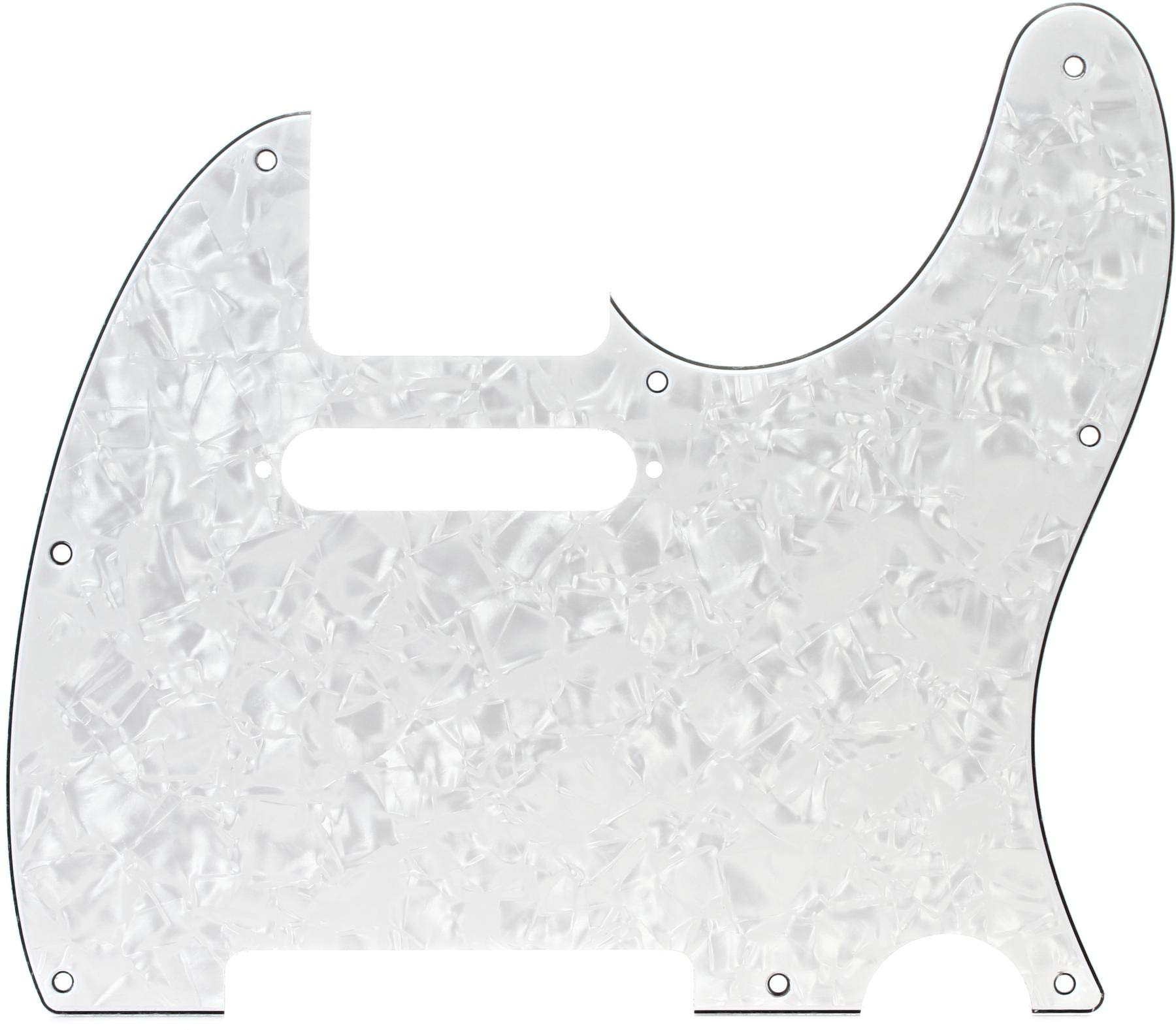 Pick Guard Fender Standard Telecaster De 4 Camadas White Pearl