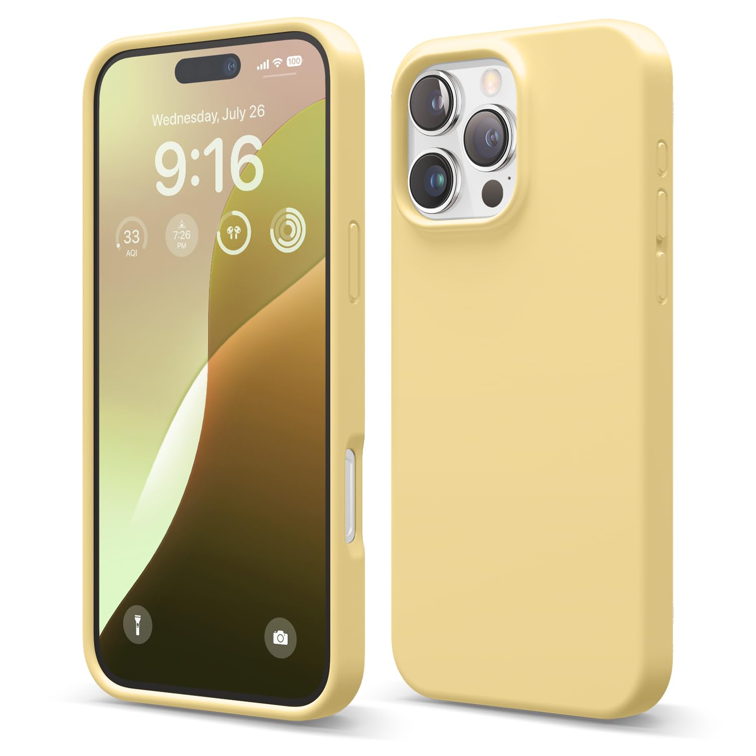 Capa Para Celular Elago Compatível Com Iphone 16 Pro Max Amarela