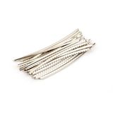 Guitar Frets Fender Narrow/tall, Pacote Com 24 Níquel-prata