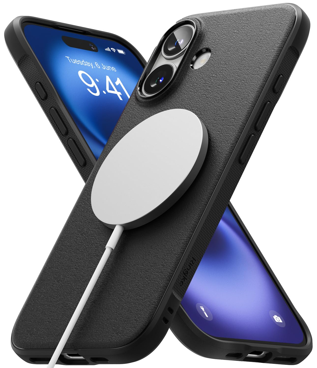 Capa Ringke Onyx Compatível Com Iphone 16 Plus Com Magsafe