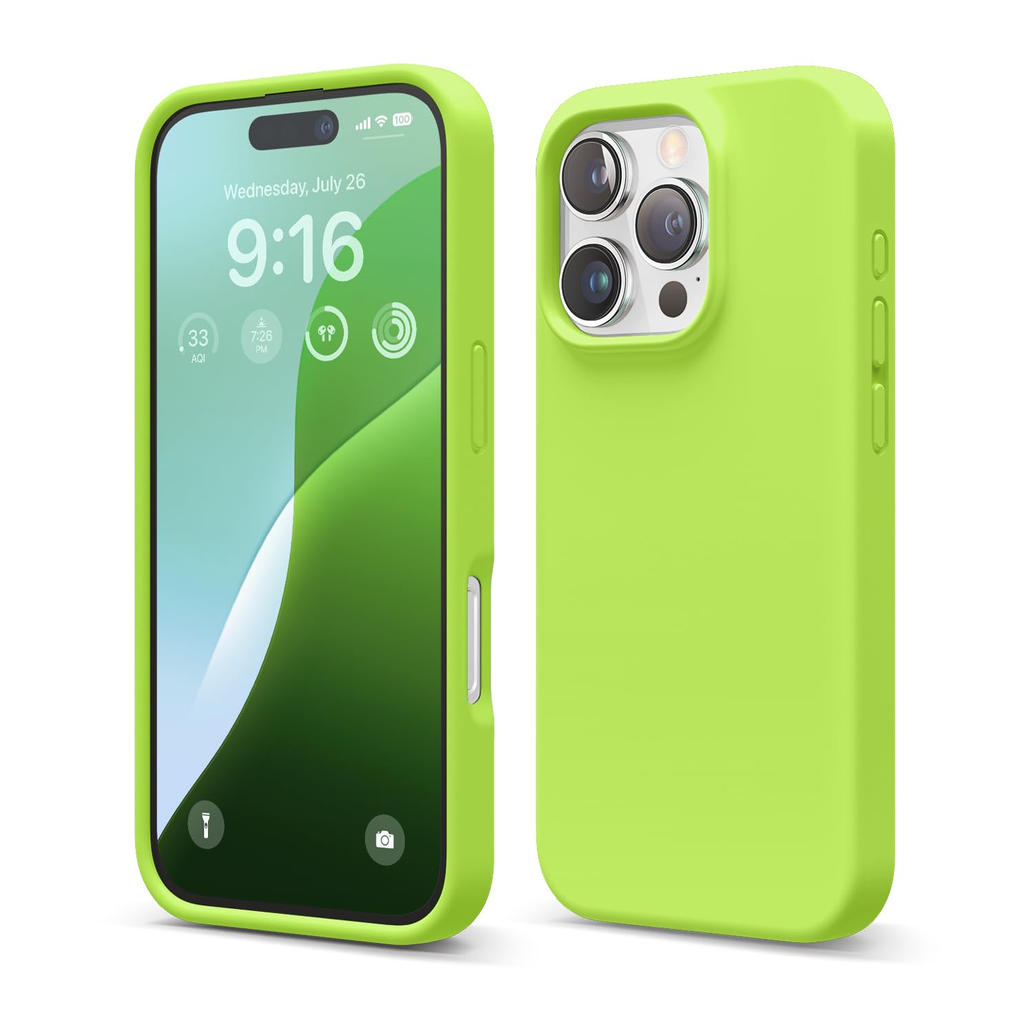 Capa Elago Compatível Com Iphone 16 Pro De Silicone Líquido De 6,3"