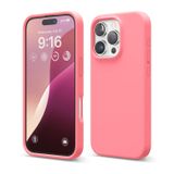 Capa De Telefone Elago Compatível Com Iphone 16 Pro Rosa Silicone