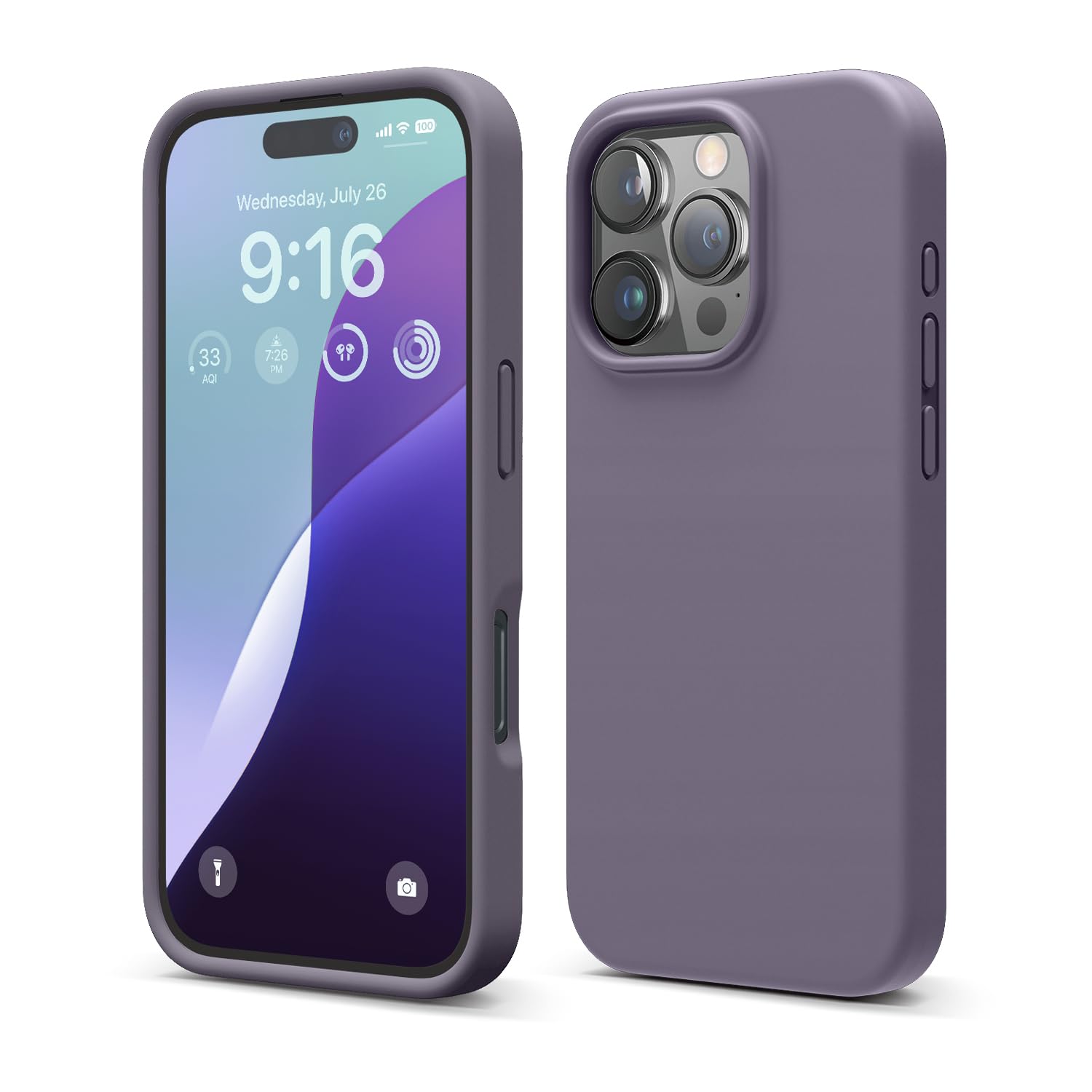Capa Elago Compatível Com Iphone 16 Pro De Silicone Líquido De 6,3"