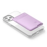 Suporte Para Cartão De Telefone Elago Secure Wallet Ultra Slim Lavender