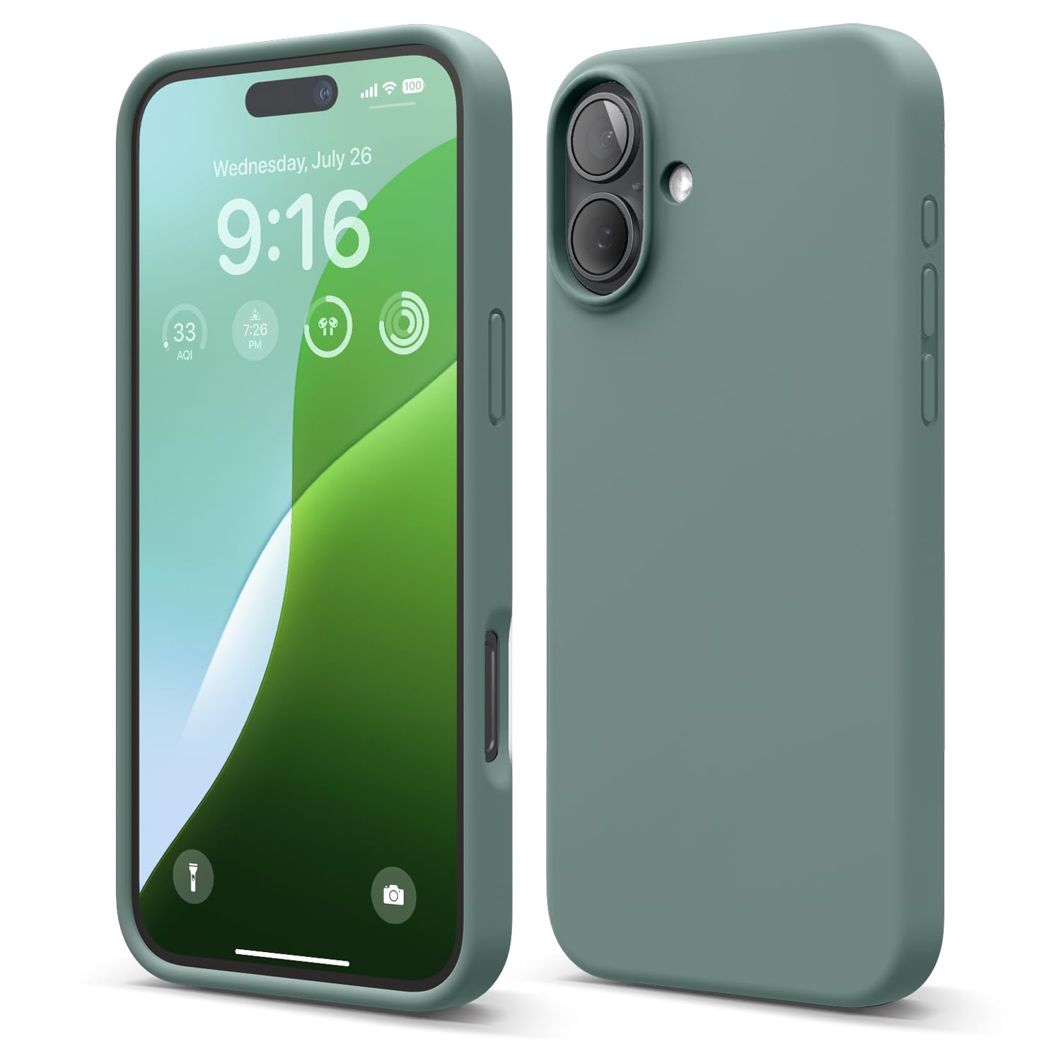 Capa De Telefone Elago Compatível Com Silicone Iphone 16 Plus