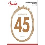 Cordas Acústicas Para Baixo Fender 8060 Phosphor Bronze 0.45-.100