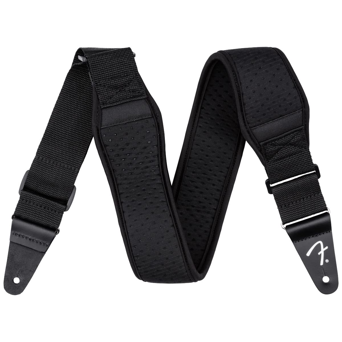 Pulseira De Guitarra Fender Swell Neoprene 5cm Preta