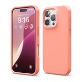 Capa Elago Compatível Com Iphone 16 Pro, Silicone Líquido, Rosa