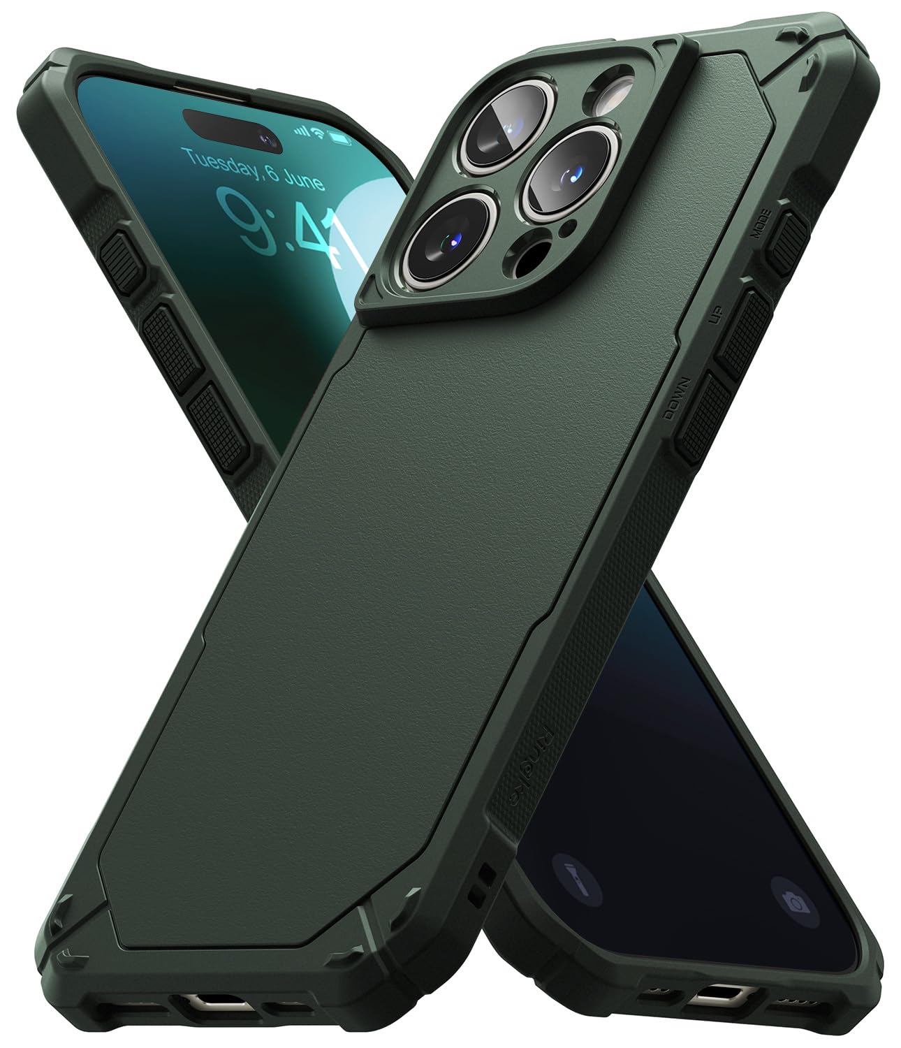 Capa De Telefone Ringke Rugged Gear Compatível Com Iphone 16 Pro