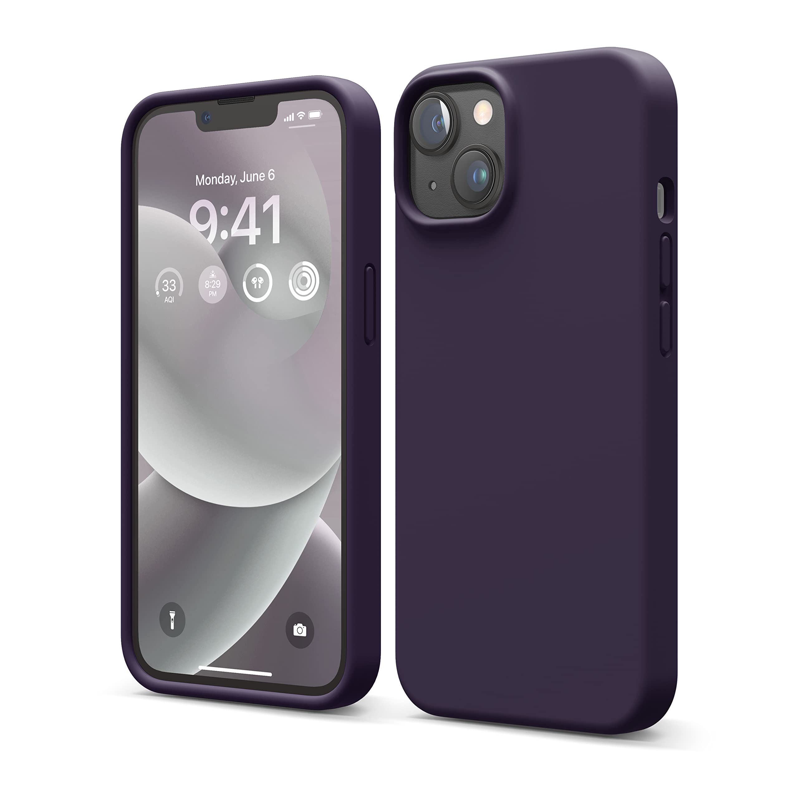 Capa De Telefone Elago Compatível Com Silicone Líquido Para Iphone 14