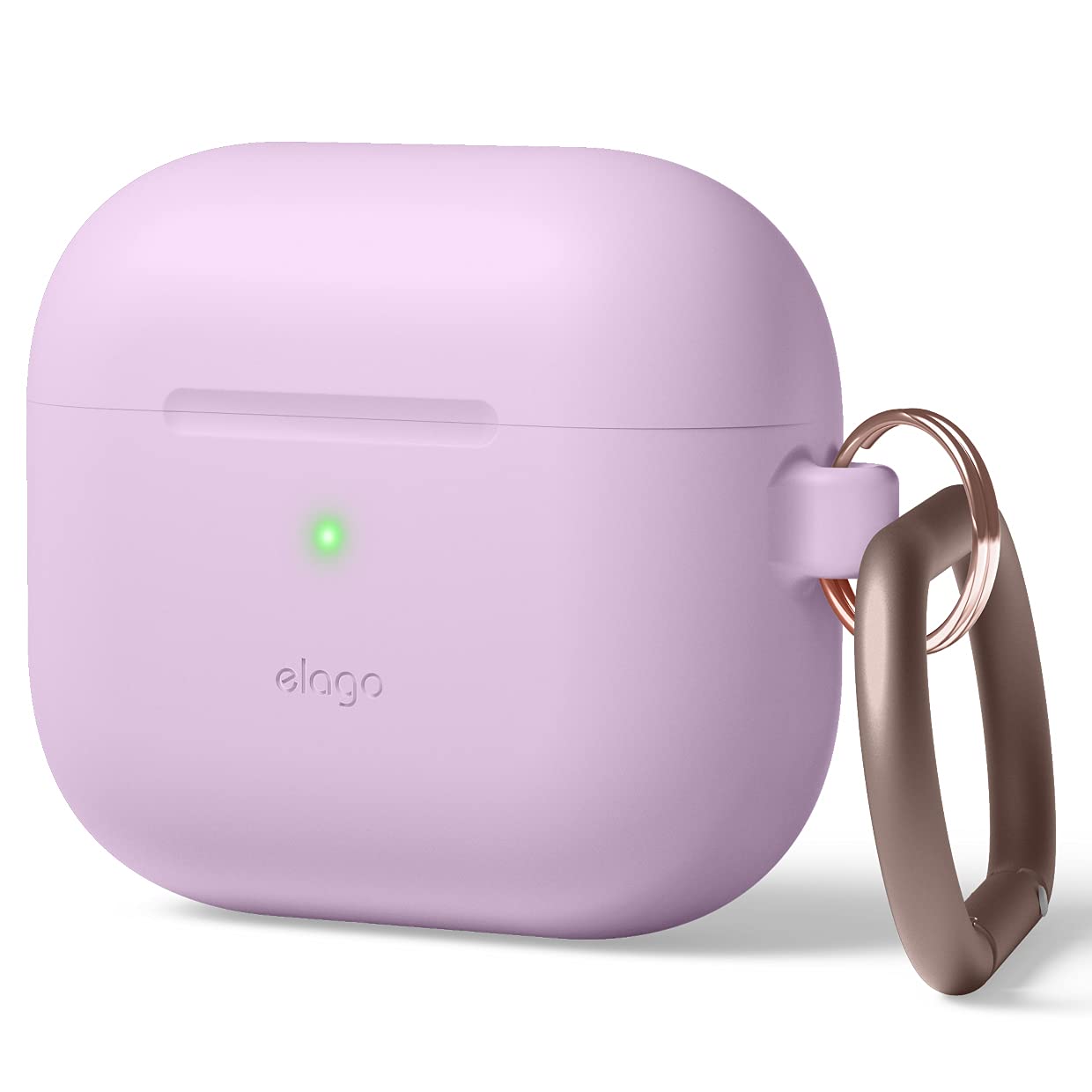 Capa De Silicone Elago Compatível Com Airpods De 3ª Geração Lavender