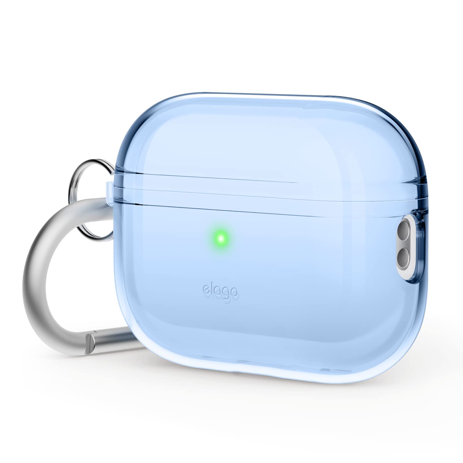 Capa Elago Compatível Com Airpods Pro De 2ª Geração Clear Aqua Blue