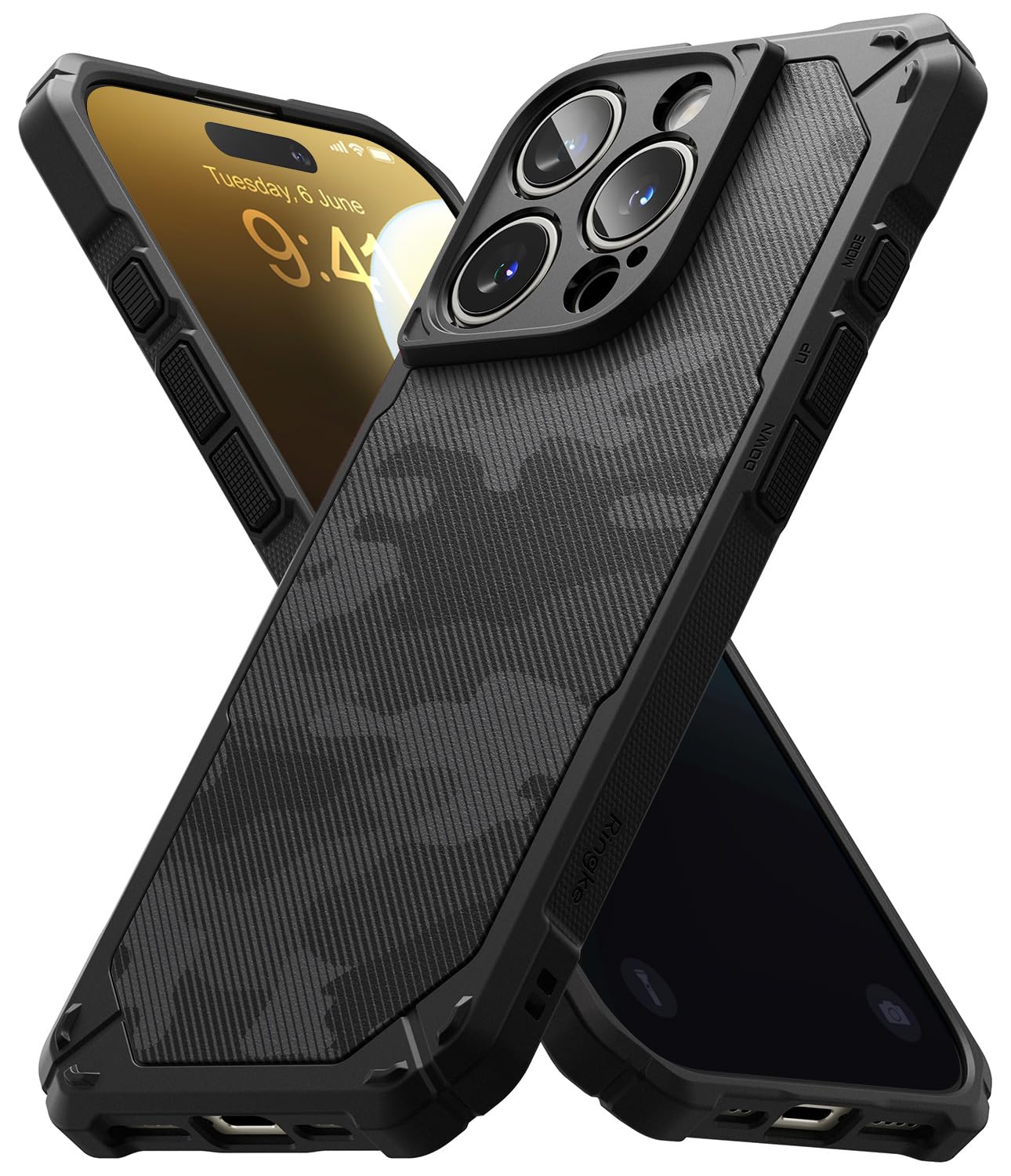 Capa De Telefone Ringke Rugged Gear Compatível Com Iphone 16 Pro Max