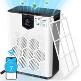 Purificador De Ar Dayette H14 Para Sala Grande De Até 3000 Pés Quadrados Com Wi-fi