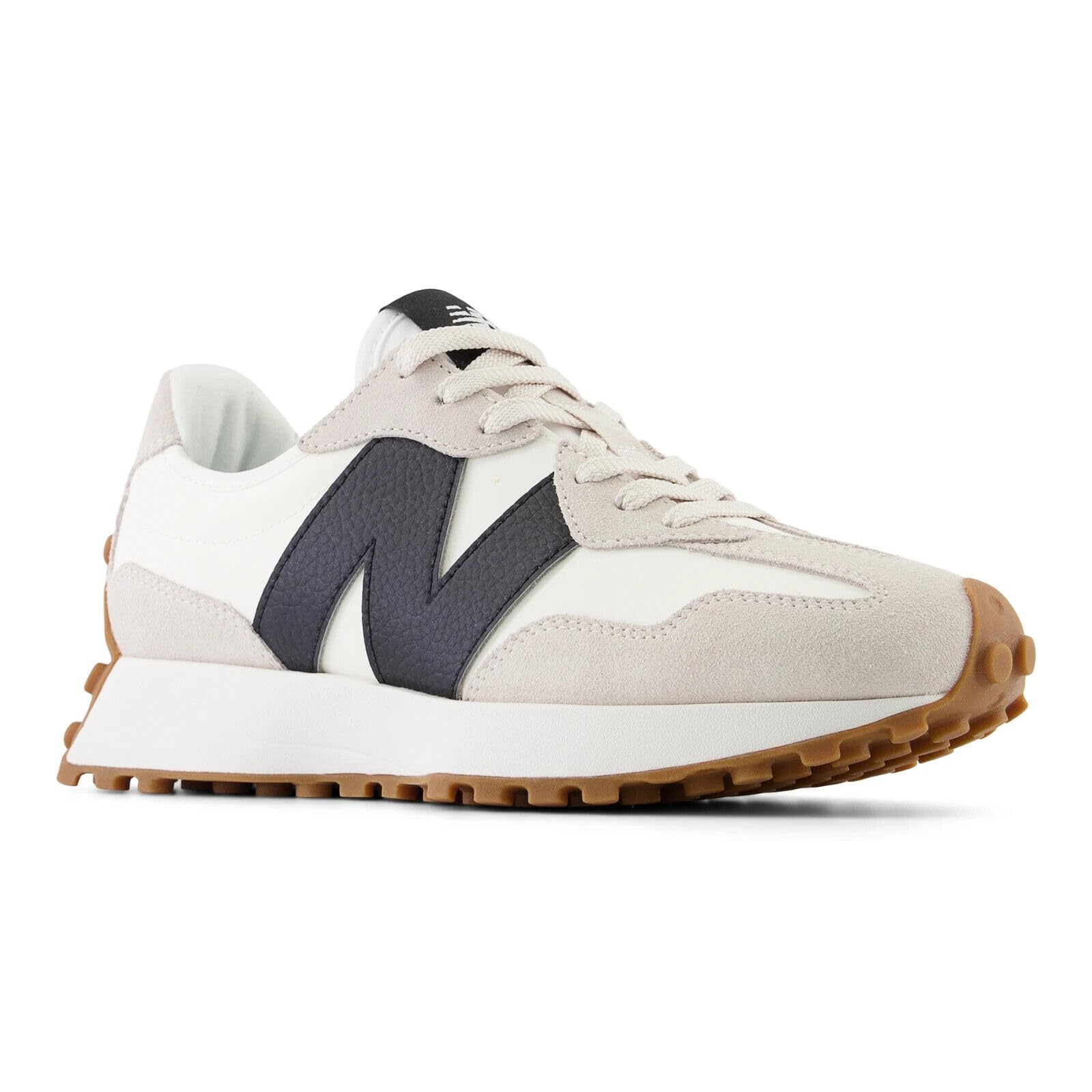 Tênis New Balance 327 Para Mulheres Em Preto/branco, Tamanho 8