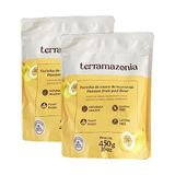 Kit 2x: Farinha Casca Maracujá Sem Glúten Terramazonia 450g