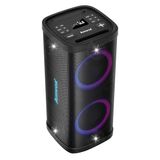 Caixa de Som Amplificada  Amvox ACA 1200 Party Vox Elite - 1200W, Bluetooth, Rádio FM, USB e Equalizador