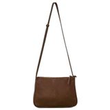 Bolsa Feminina De Couro Transversal 1501 - Café
