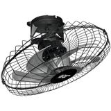 Ventilador De Teto Turbo Orbital 50cm M2 Preto Bivolt - Lorensid