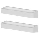 2x Porta Shampoo Prateleira De Banheiro De Parede Ou Branco
