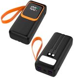 Power Bank 30000mah Carregador Portátil 4 Usb Ideal