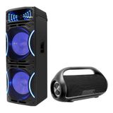 Kit Caixa Torre Philco PCX35000 3500W + Speaker Philco Extreme PBS220BT 220W