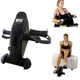 Bicicleta Ergometrica Mini Bike Fisioterapia Treino Braços E Pernas Simulador Painel Digital Lcd Profissional