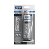 Silicone Acético Alta Temperatura Cinza 50g - Tekbond