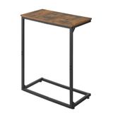 Mesa Final Em Forma De C Dalemhome Hket1007-1br Para Sala De Estar