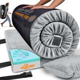 Colchão Futon De Espuma Viscoelástica Gaialoop Car Camping Bed 72x61x7,5cm