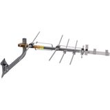 Antena De Tv Rca Compact Outdoor Ou Sótão Yagi Hd 75 Mile Range