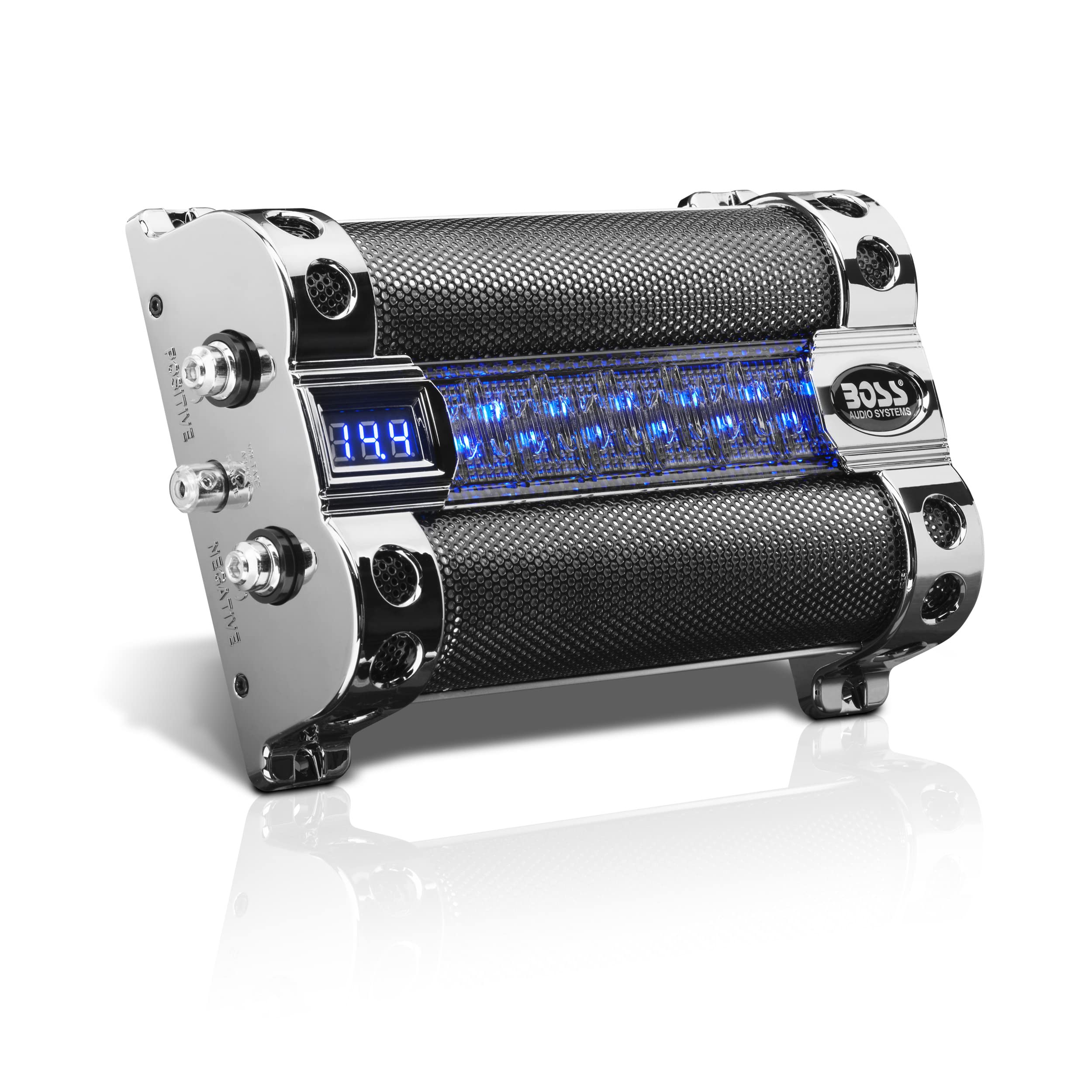 Capacitor De Carro Boss Audio Systems Cap8 - 8 Farad