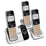 Telefone Sem Fio Vtech Cs5329-3 Dect 6.0 Com Sistema De Atendimento