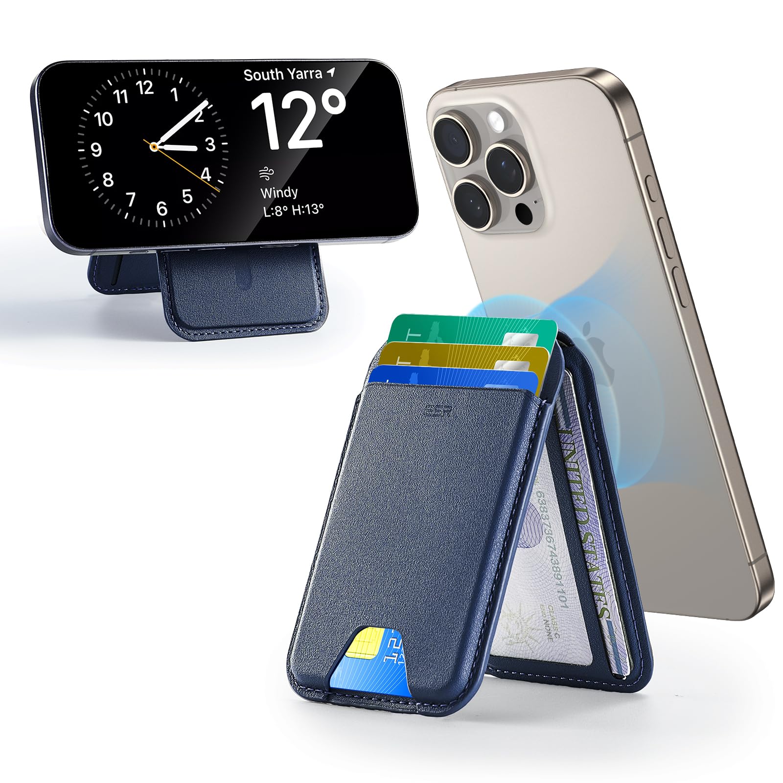 Carteira Magnética Esr Atualizada Magsafe Para Iphone 16/15/14/13/12