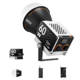 Luz De Vídeo Zhiyun Molus G60 60w Cob Led Cri≥96 Tlci≥97