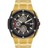 Relógio Orient Masculino Solartech Dourado Luxo Mgssc056 P1kx