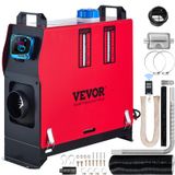 Aquecedor De Ar A Diesel Vevor 8kw 12v Controle Remoto Para Trailers