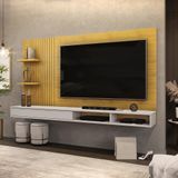 Painel Suspenso Tv 60 Pol 190 Cm Bento Cedro Bali Dj Móveis